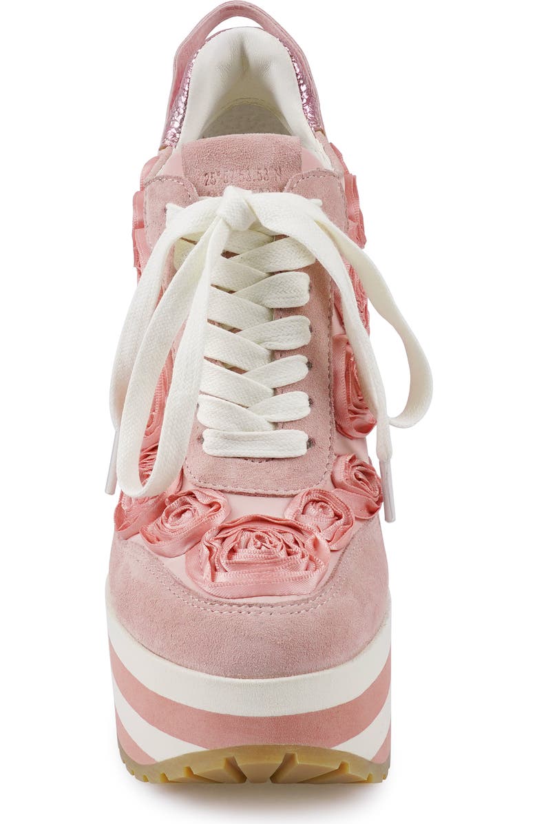 ZIGI Limber Platform Sneaker Pump, Alternate, color, Red