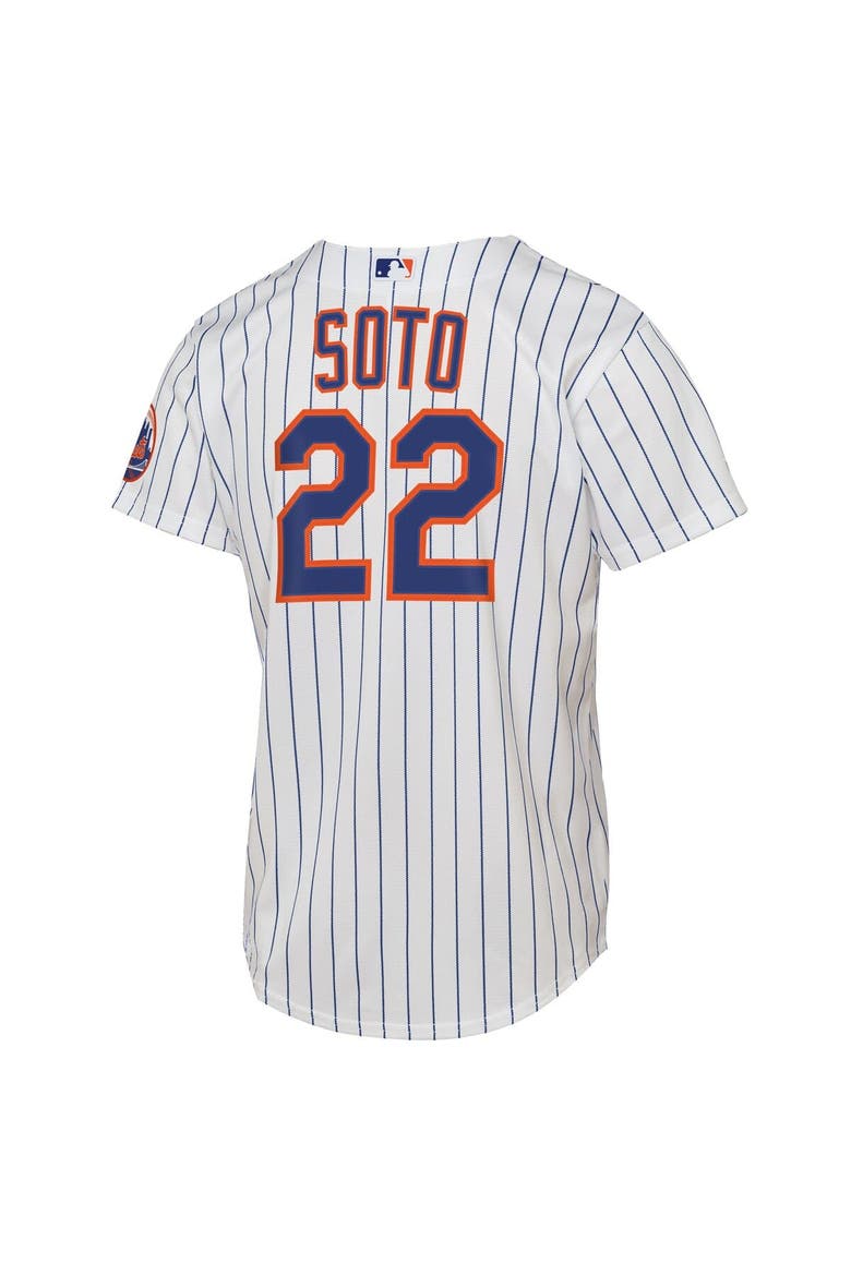 Youth Nike Juan Soto White New York Mets Home Stadium Player Jersey, Alternate, color, White