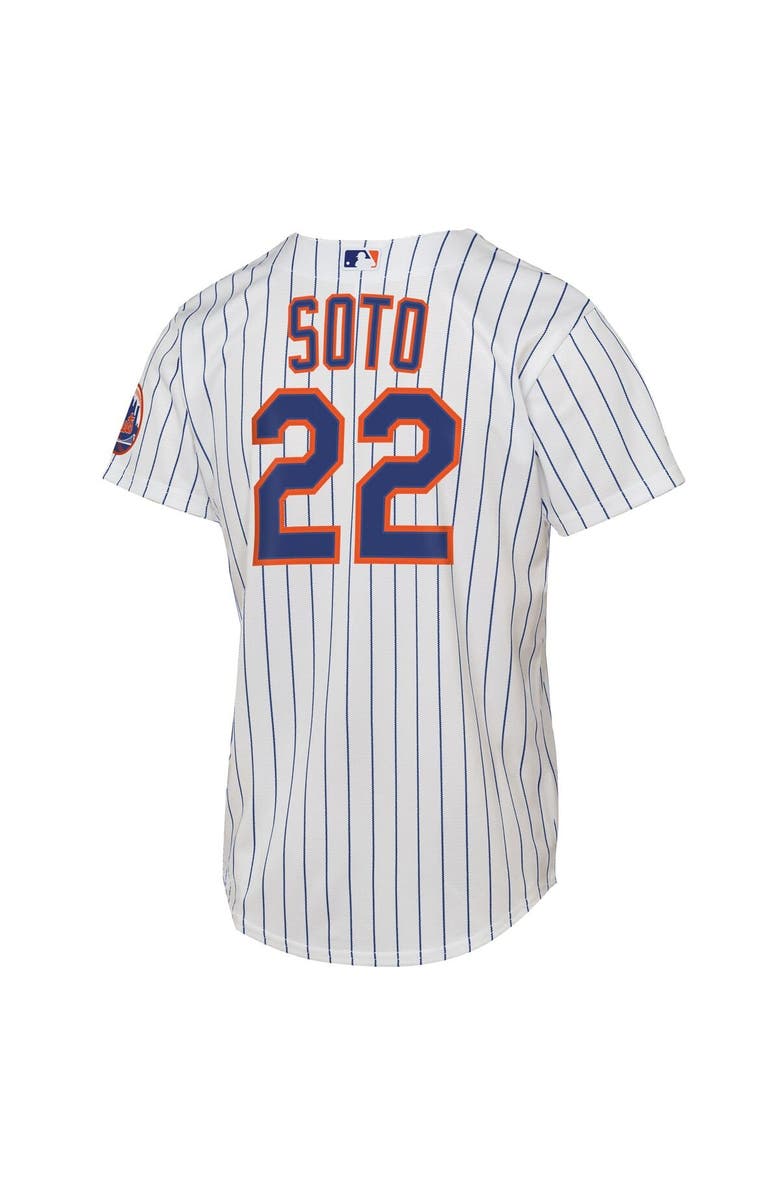 Nike Youth Nike Juan Soto White New York Mets Home Stadium Player Jersey, Alternate, color, White