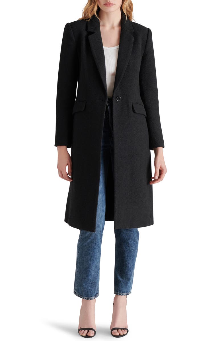 Steve Madden Prisie Longline Coat, Main, color,