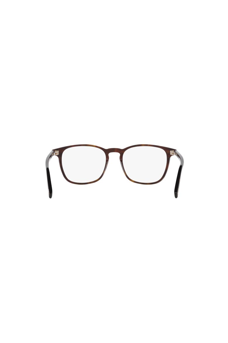 52mm Square optical glasses, Alternate, color, Tortoise