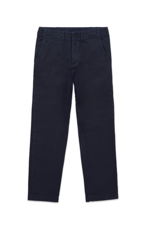 Fortela Wallace Twill Cotton Trousers In Blue