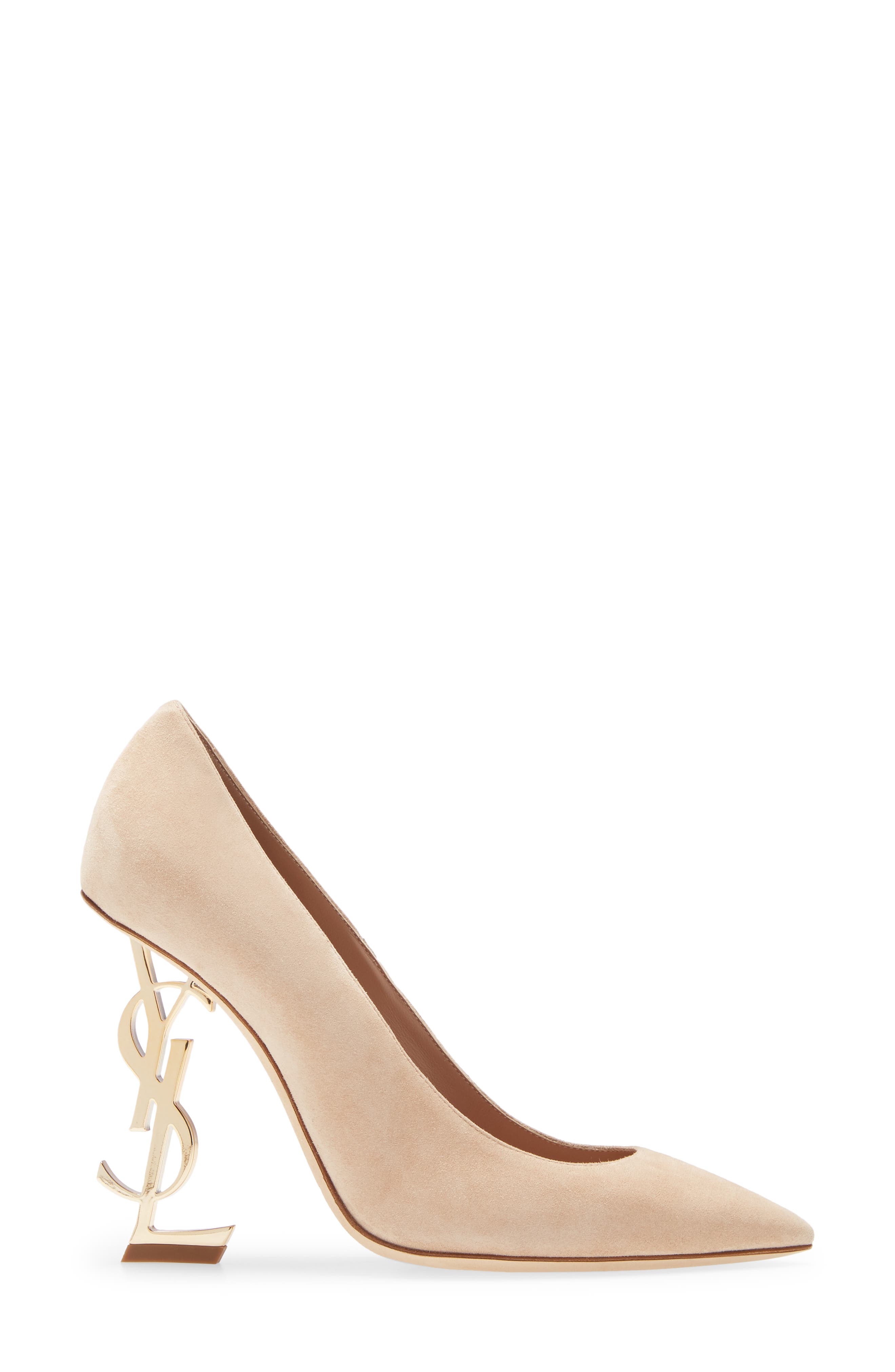 Saint Laurent Opyum YSL Pointed Toe Pump, Alternate, color, 