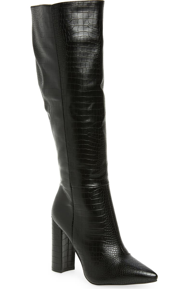 Billini Milla Faux Leather Pointed Toe Boot, Main, color,