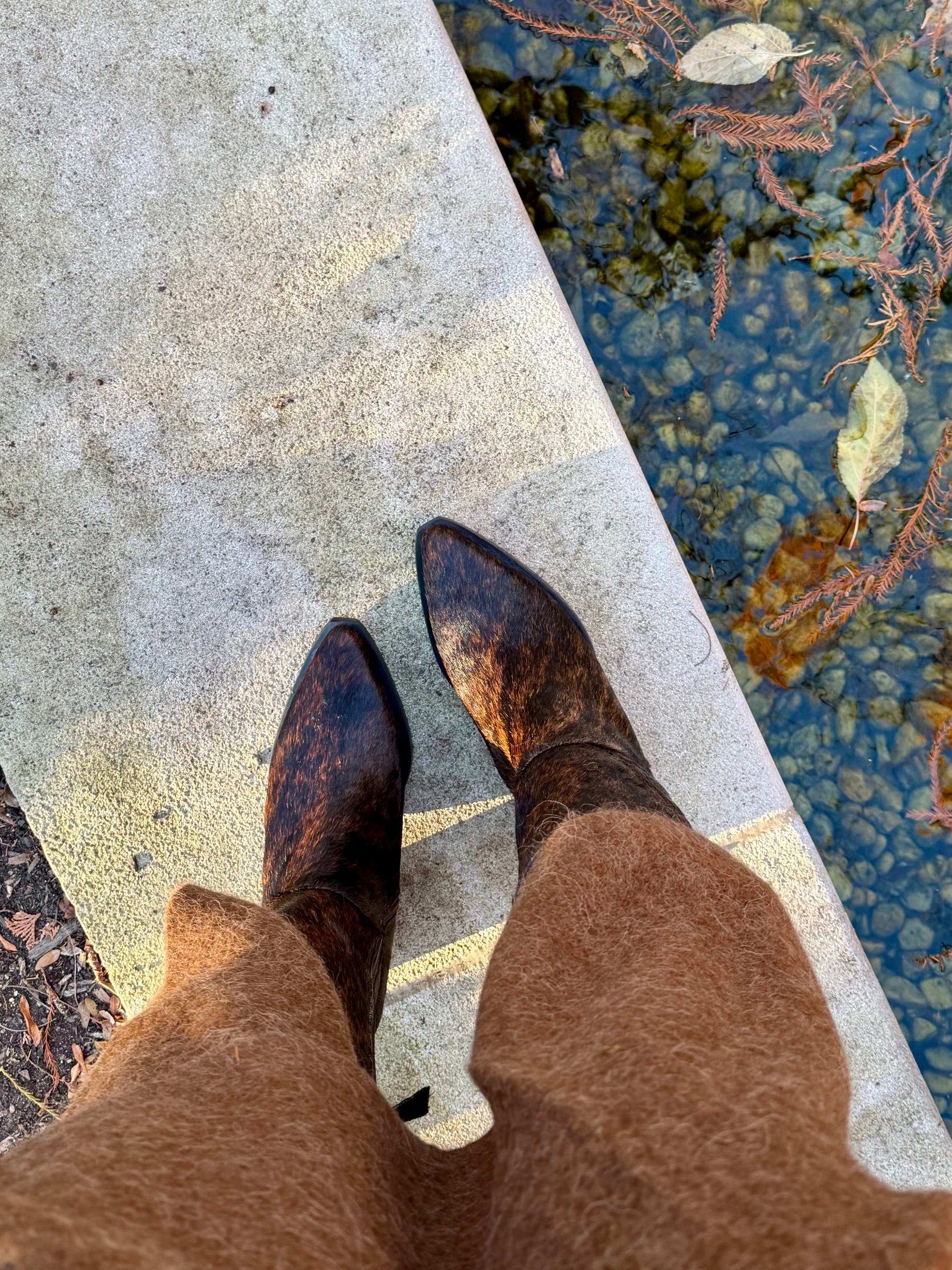 NEW AMENDMENT Olsson Texan Boot in Calf Hair, Alternate, color, Striped Brindle