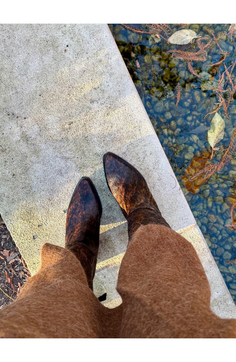 NEW AMENDMENT Olsson Texan Boot in Calf Hair, Alternate, color, Striped Brindle