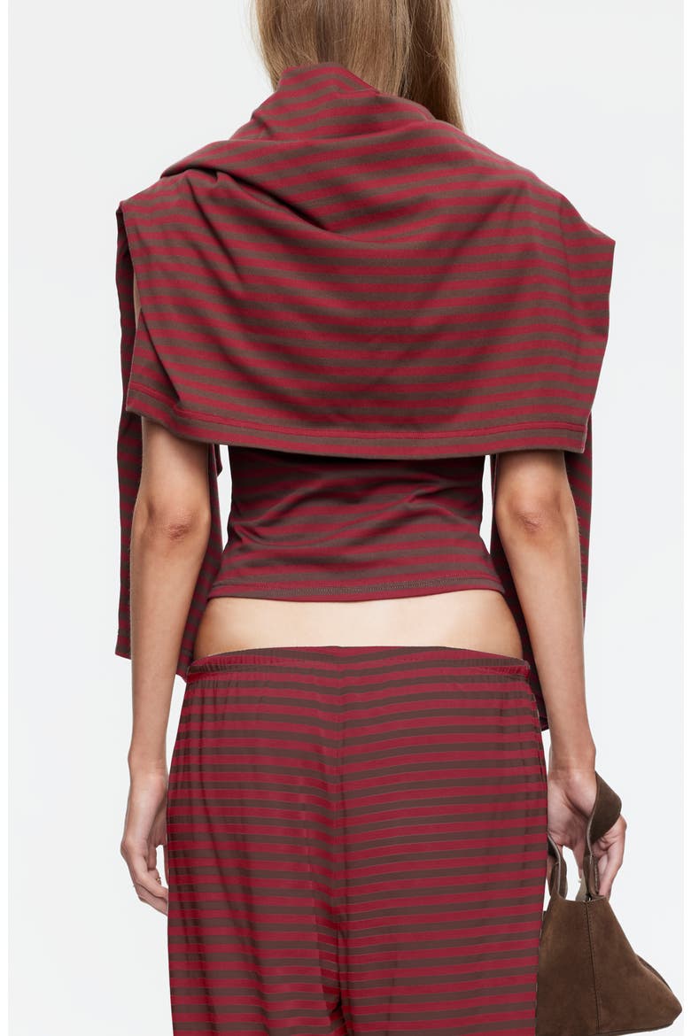 Lucky Stripe Tank, Alternate, color, CHOCOLATE WINE