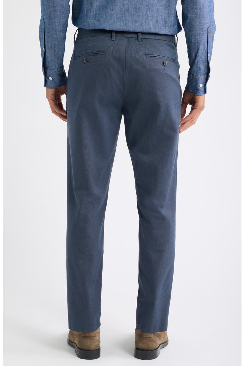 Weekday Warrior Stretch Cotton Trousers, Alternate, color, STEEL BLUE YARN DYE