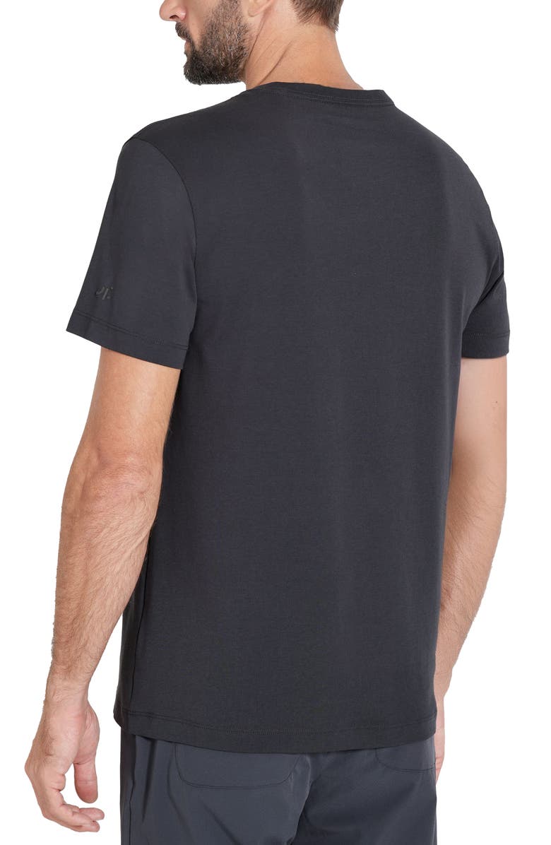 URBAN PERFORMANCE Peruvian Pima Cotton Tech T-Shirt, Alternate, color, Black