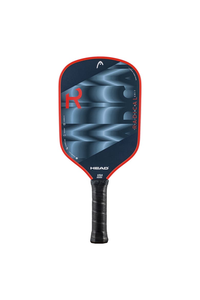 Radical Tour EX Grit Pickleball Paddle, Main, color, Black/Red