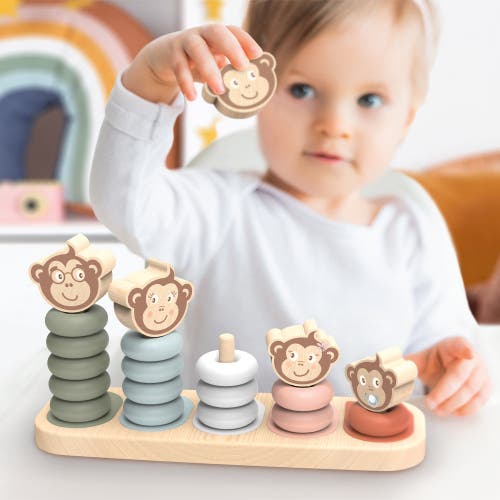 Speedy Monkey Monkey Family Stacker In Multi