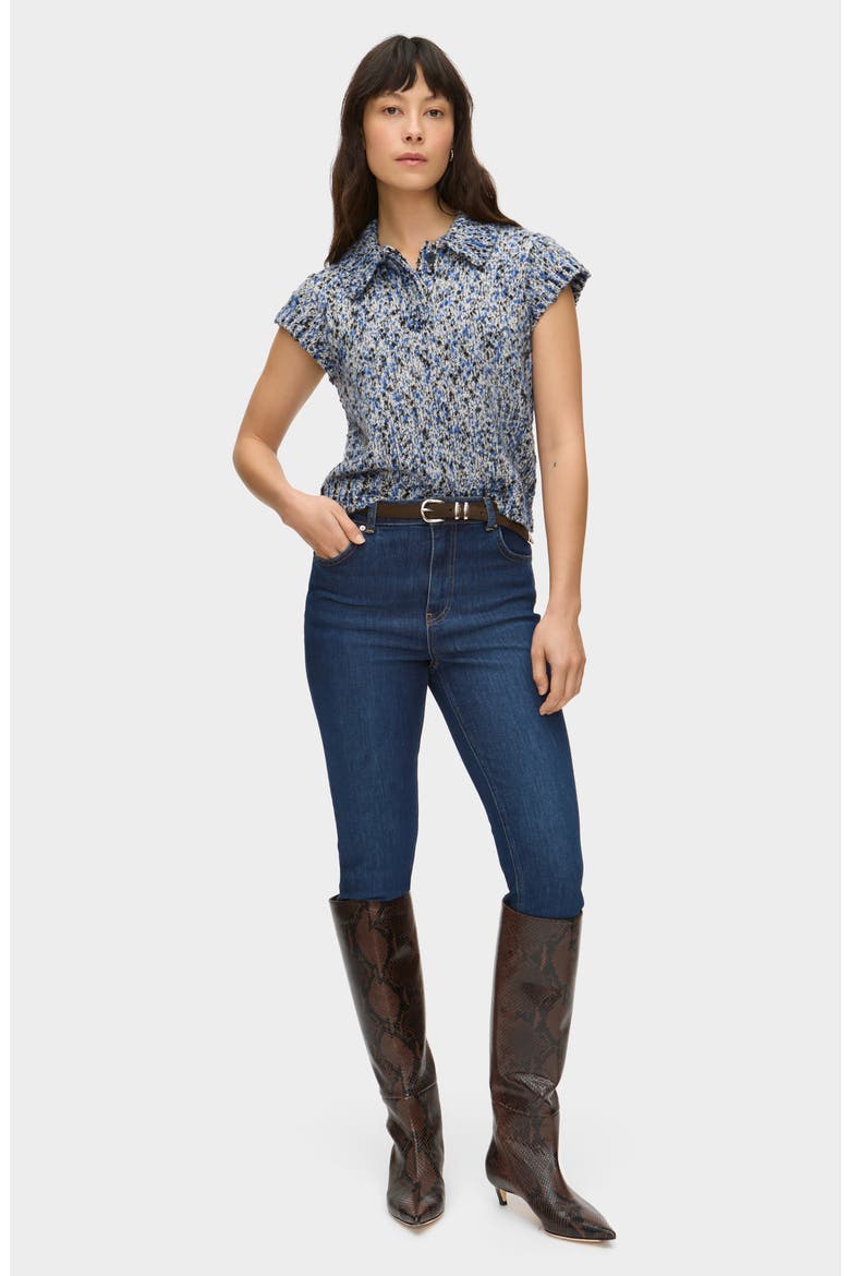 Lexi Multicolor Sweater, Alternate, color, BLUE MIX