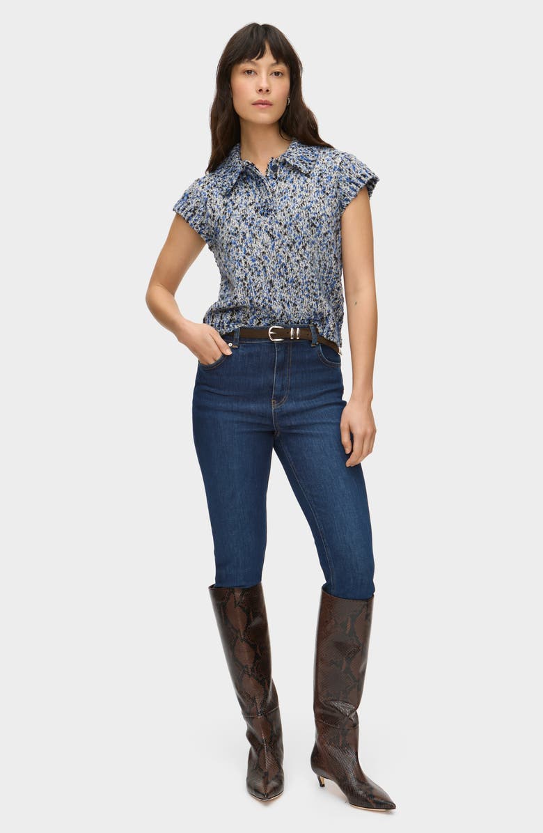 ALIGNE Lexi Multicolor Sweater, Alternate, color, Blue Mix