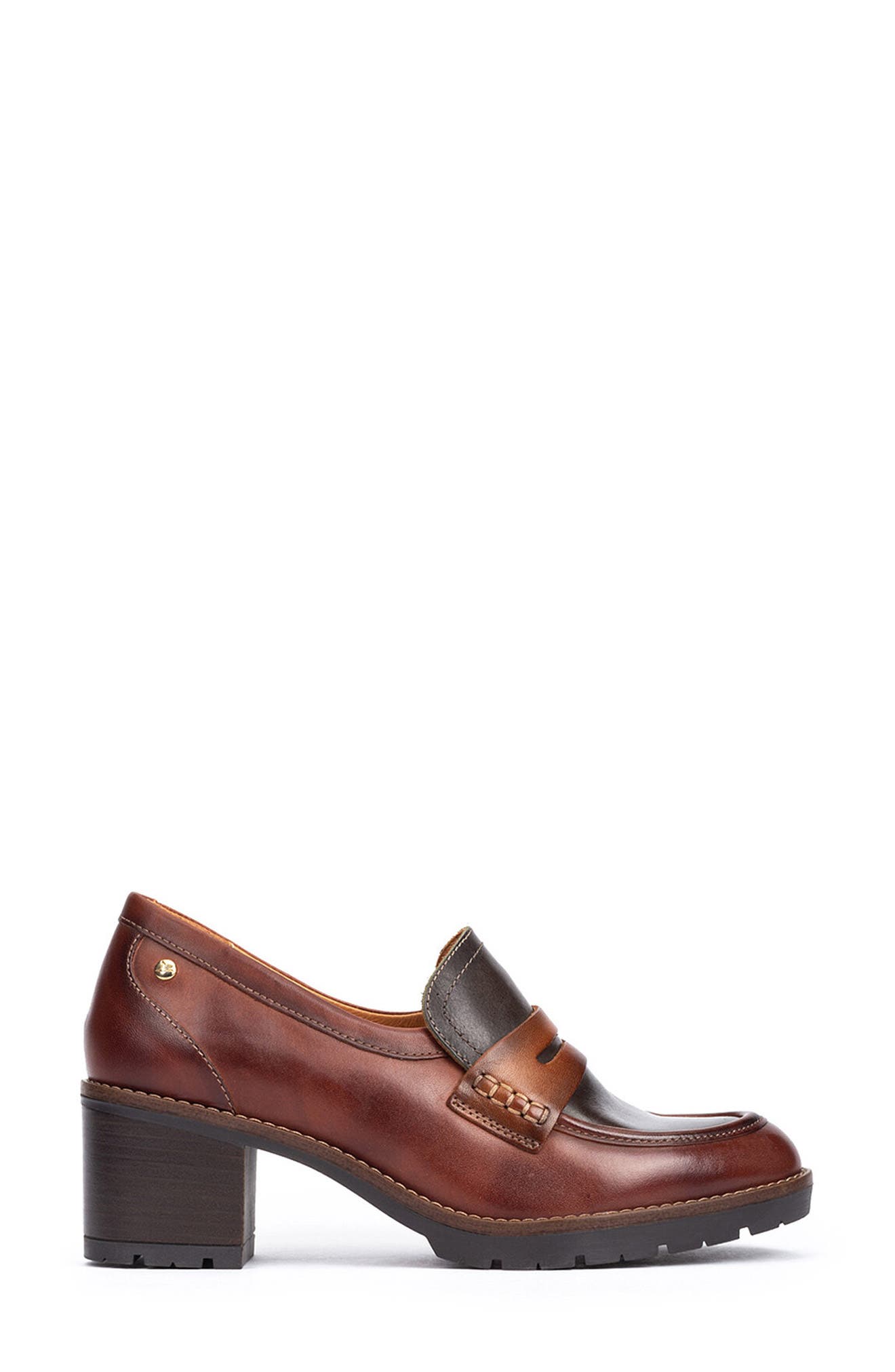 PIKOLINOS Llanes Loafer Pump, Alternate, color, Cognac