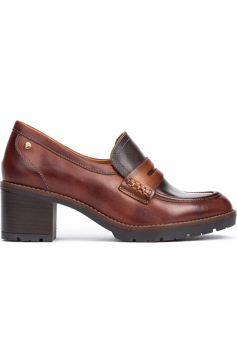 PIKOLINOS Llanes Loafer Pump, Alternate, color, Cognac