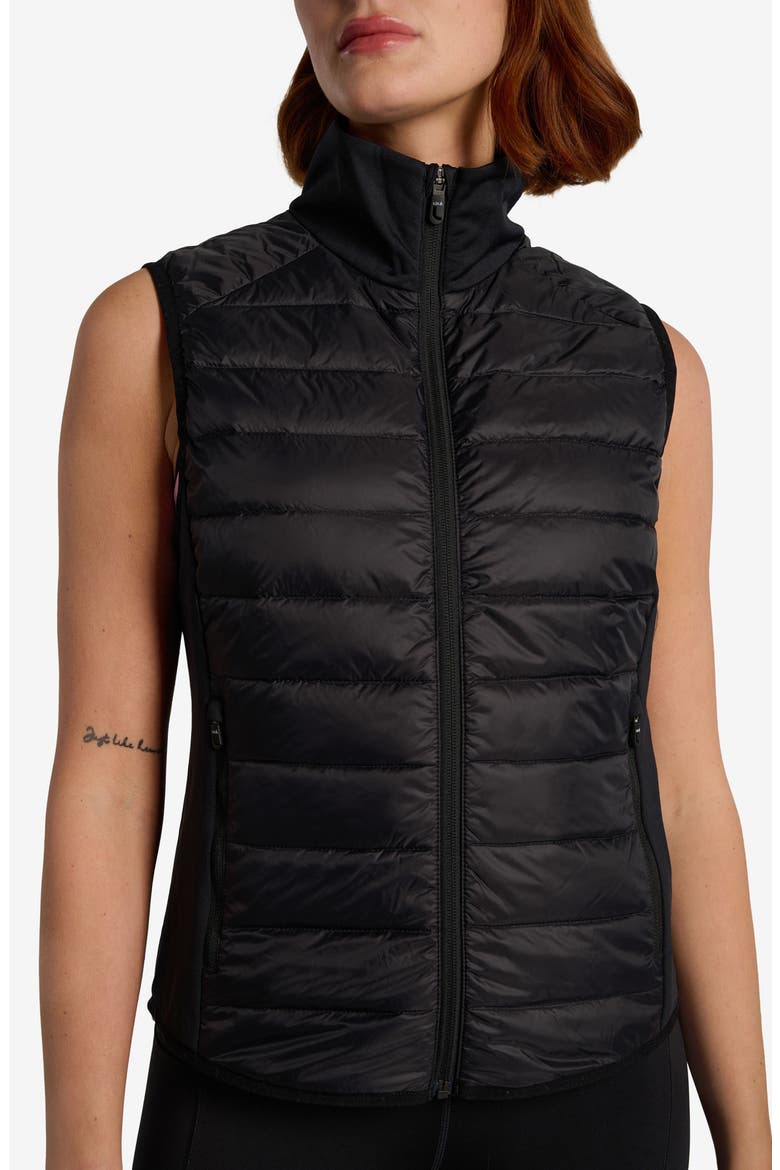 Just Down Insulated Vest, Alternate, color, BLACK BEAUTY