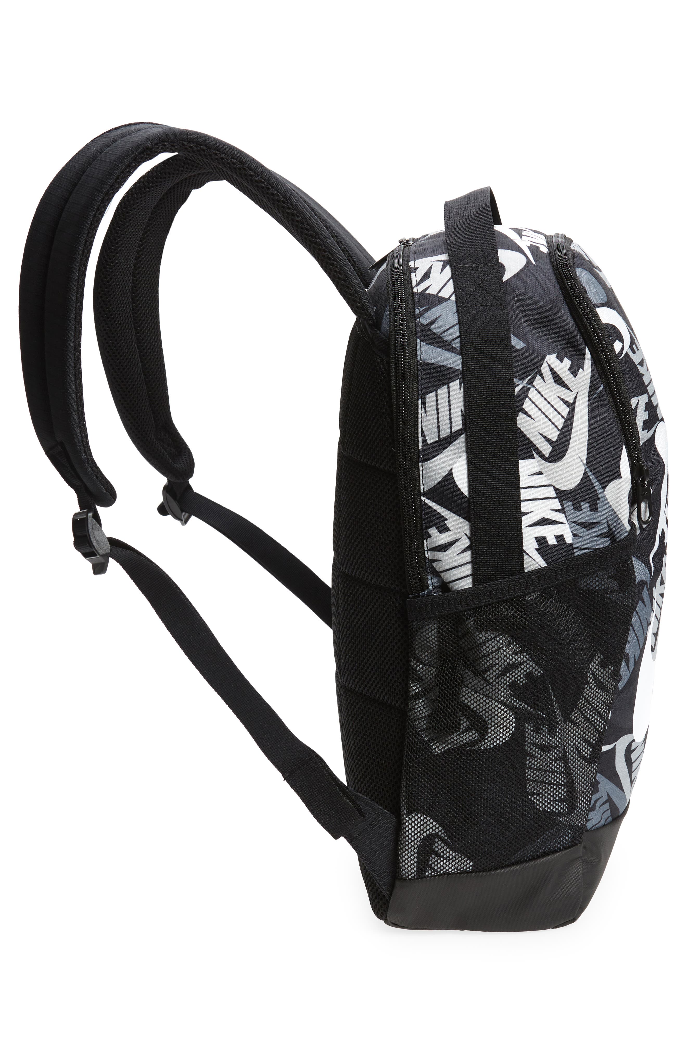 Nike Kids' Brasilia Allover Print Backpack, Alternate, color, 