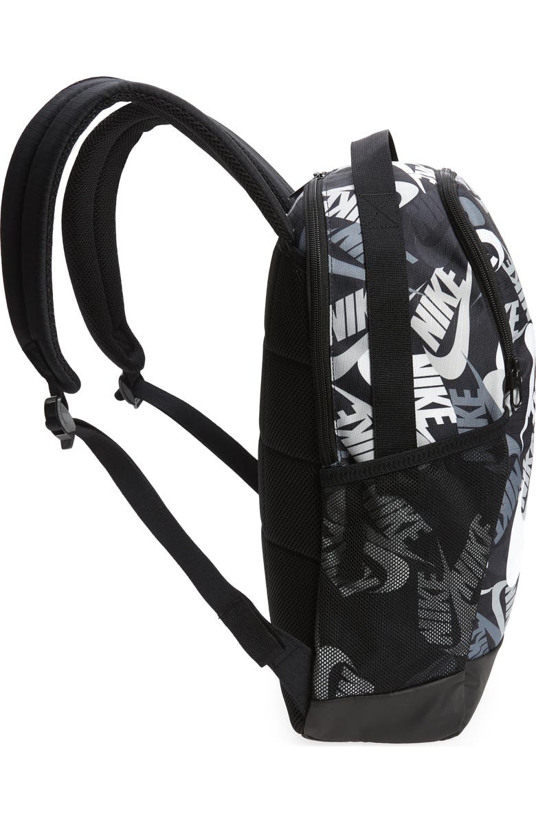 Nike Kids' Brasilia Allover Print Backpack, Alternate, color,