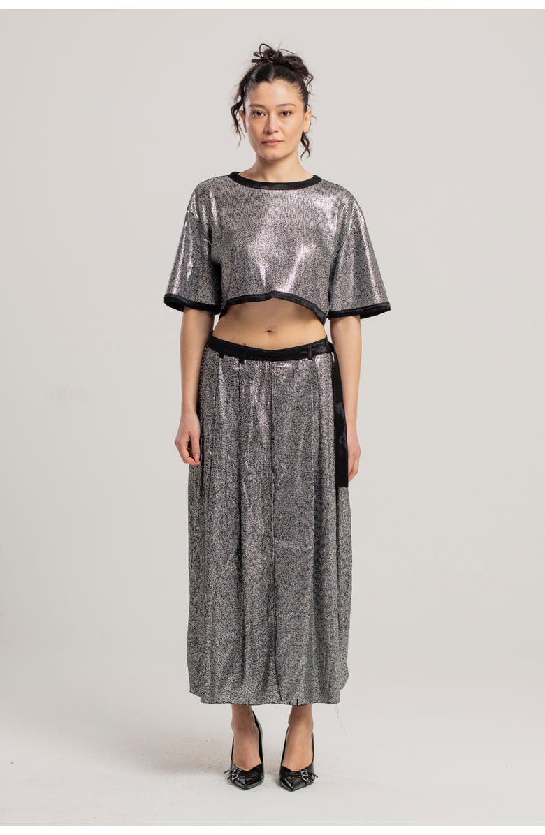 PCFG Sequin Skirt, Alternate, color, Black