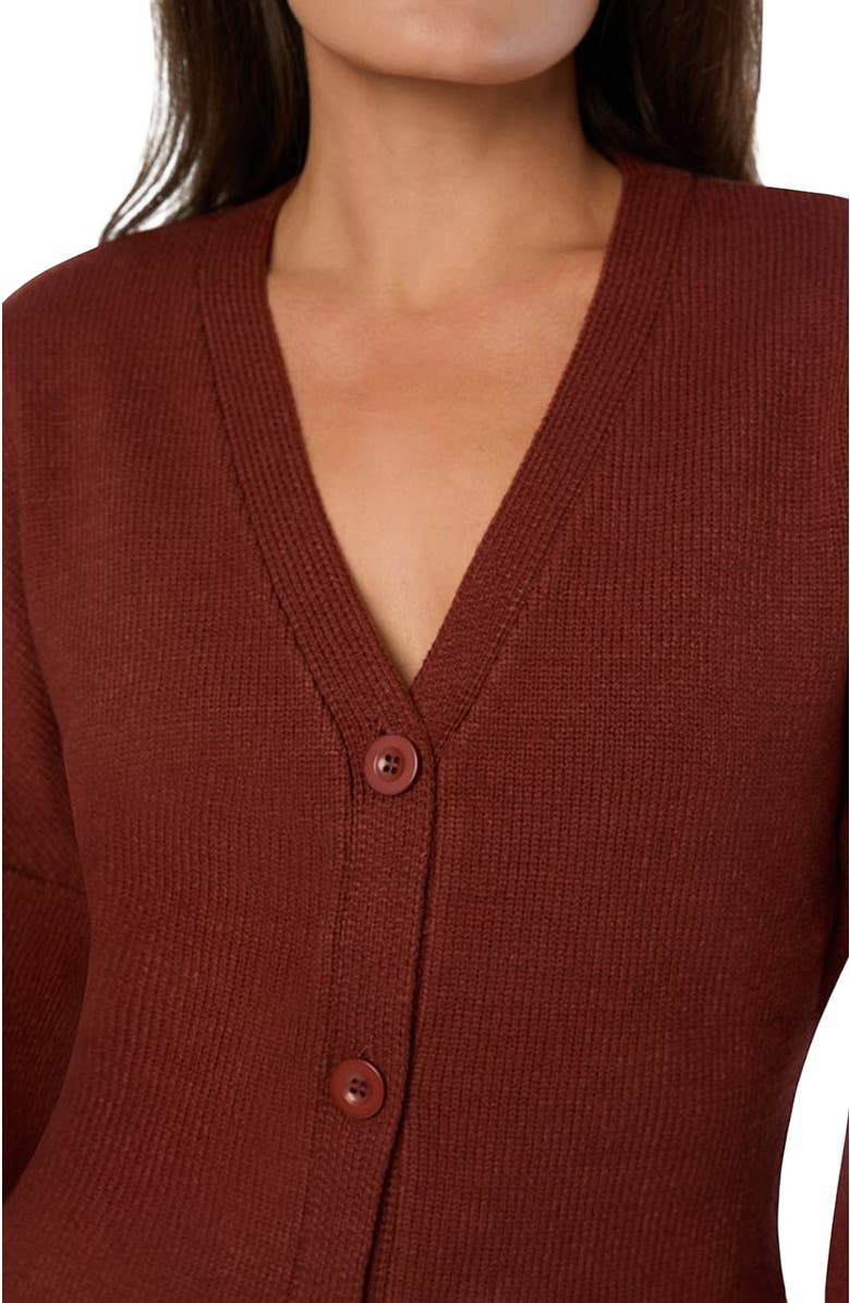 WeWoreWhat Cinched Waist Cardigan, Alternate, color,