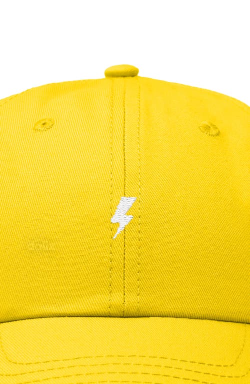 Dalix Lil Bolt Dad Cap In Yellow