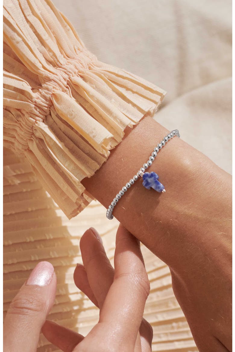 A Little 'Faith' Bracelet, Alternate, color, Silver Plated