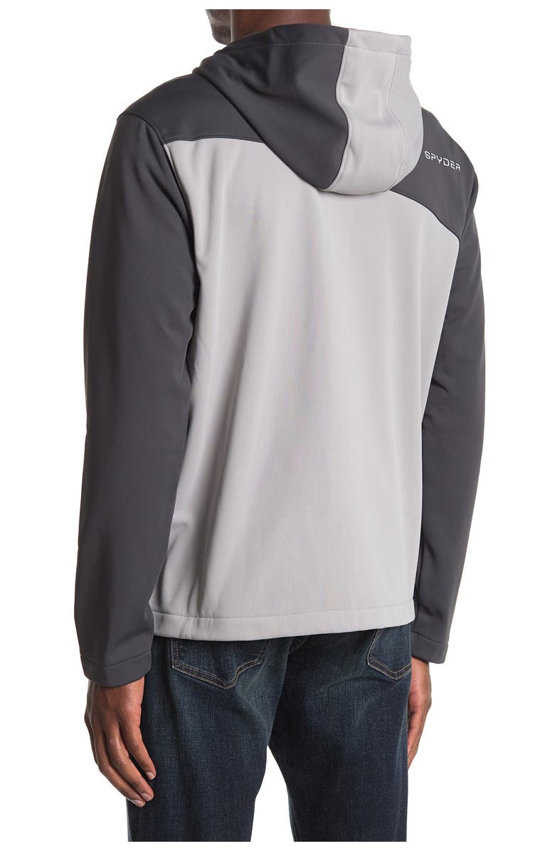 Spyder Hooded Soft Shell Jacket, Alternate, color,
