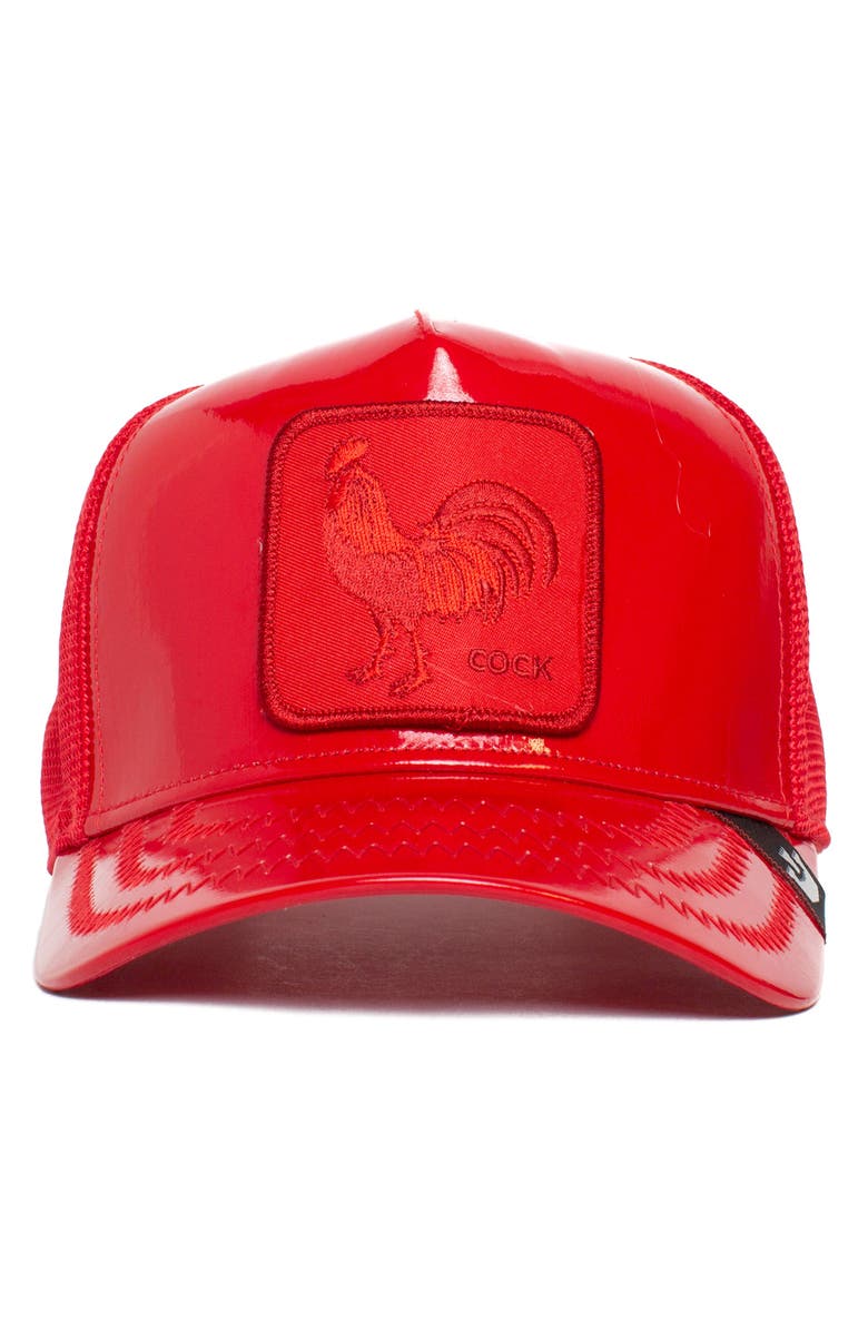 Goorin Bros. Big Red Trucker Hat, Alternate, color, 