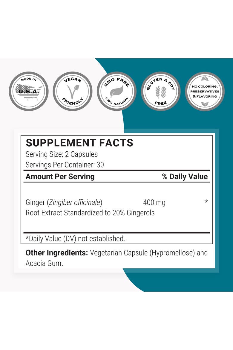 Super Gingerols 400mg, Alternate, color, None