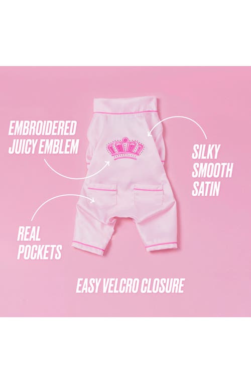 Juicy Couture Satin Pajama Dog Tracksuit
