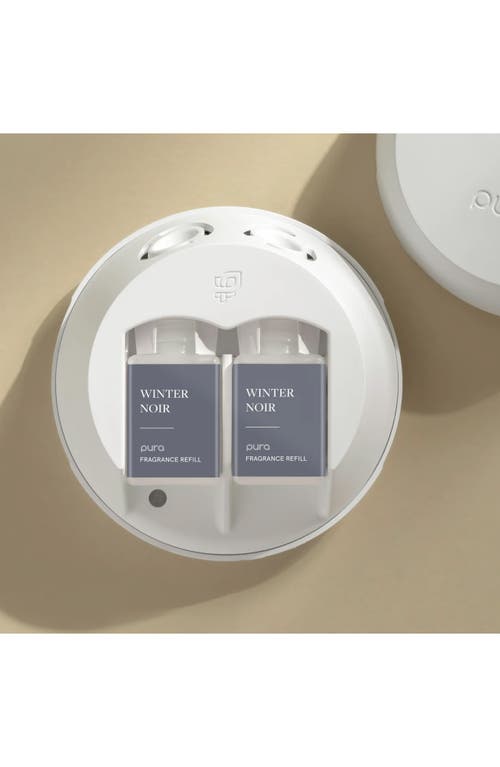 Pura 2-pack Diffuser Fragrance Refills In Winter Noir