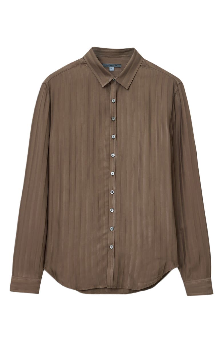 John Varvatos Bucks Button-Up Shirt, Alternate, color, Dark Brown
