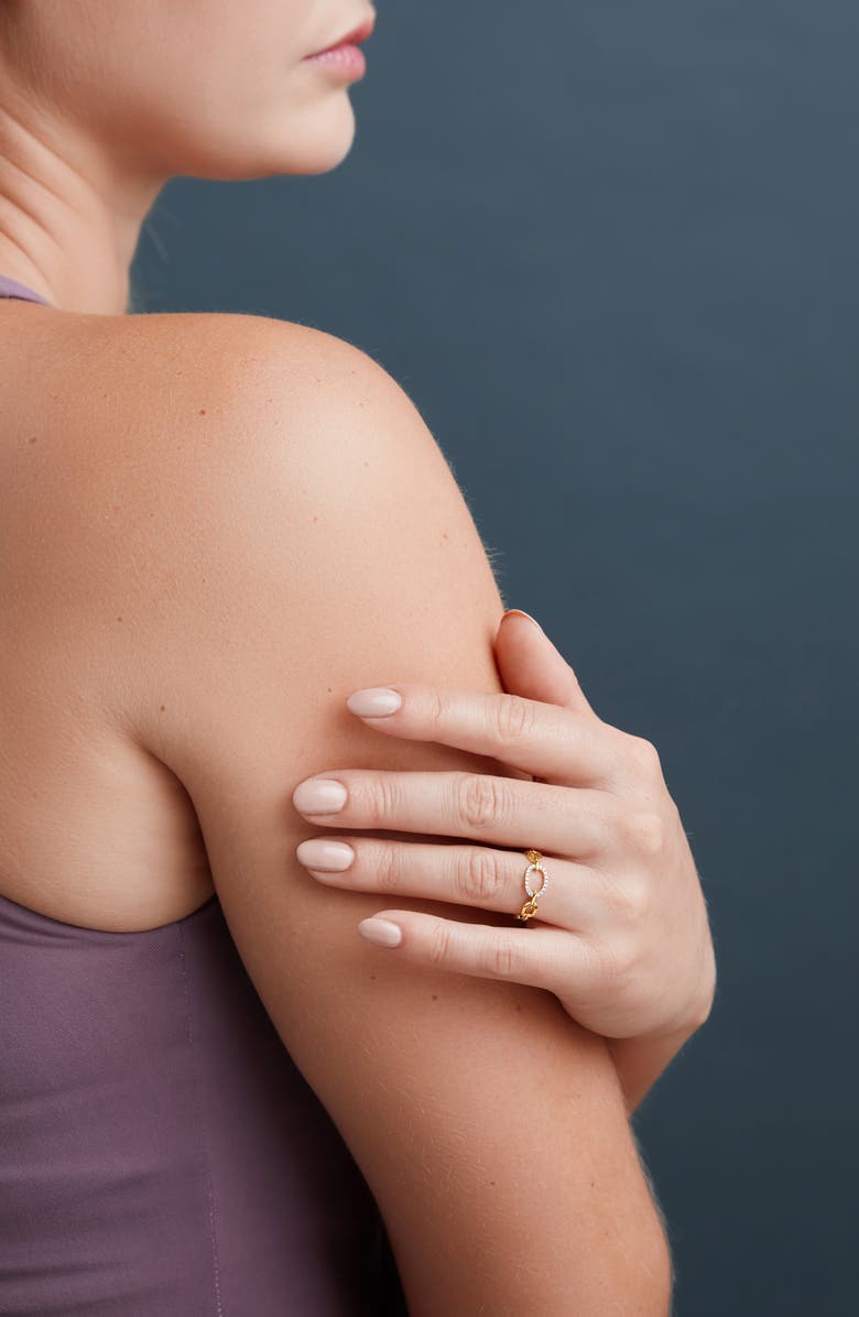 Bony Levy Varda Circle Diamond Link Ring, Alternate, color, 