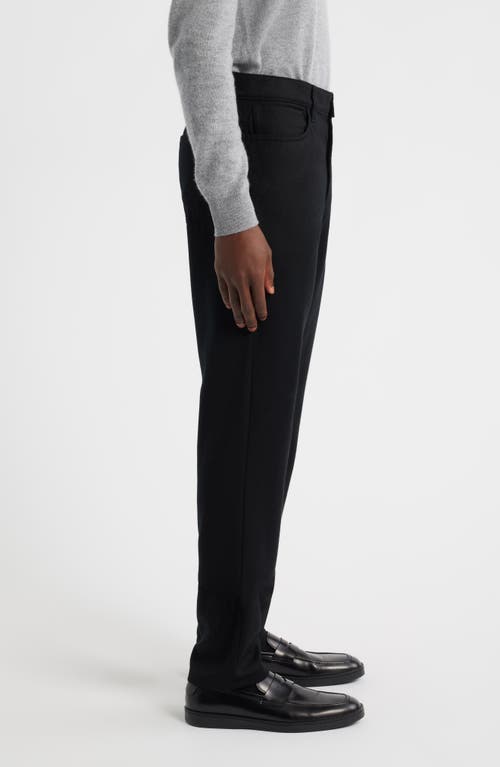 Canali Lightweight Regular Fit Wool Flannel Pants In Multi