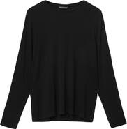 John Varvatos Clemente Lyocell & Wool Long Sleeve T-Shirt