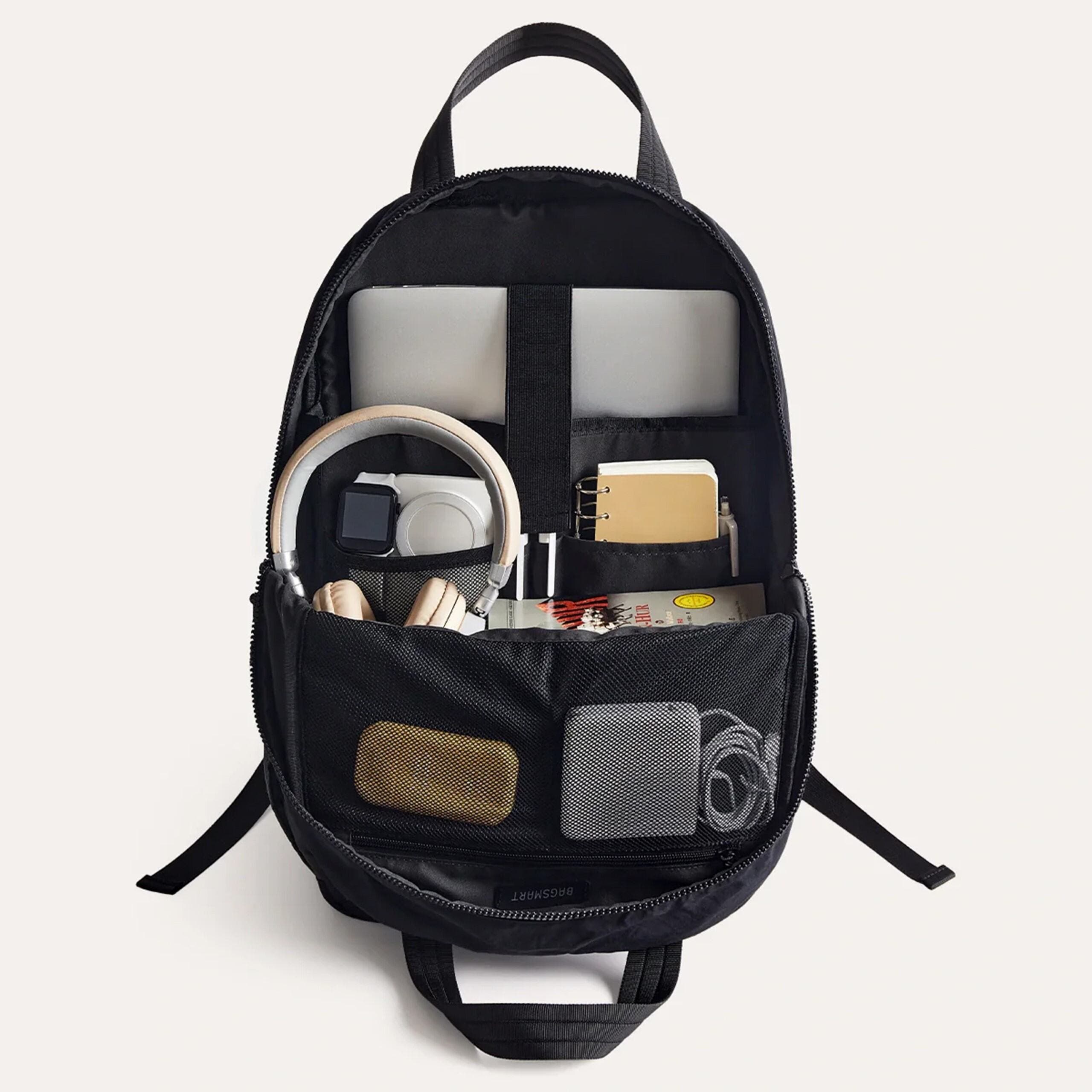 Bagsmart Paz 23L Featherlight Work Backpack, Alternate, color, Black