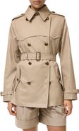Burberry Foxfield Cotton Gabardine Trench Coat