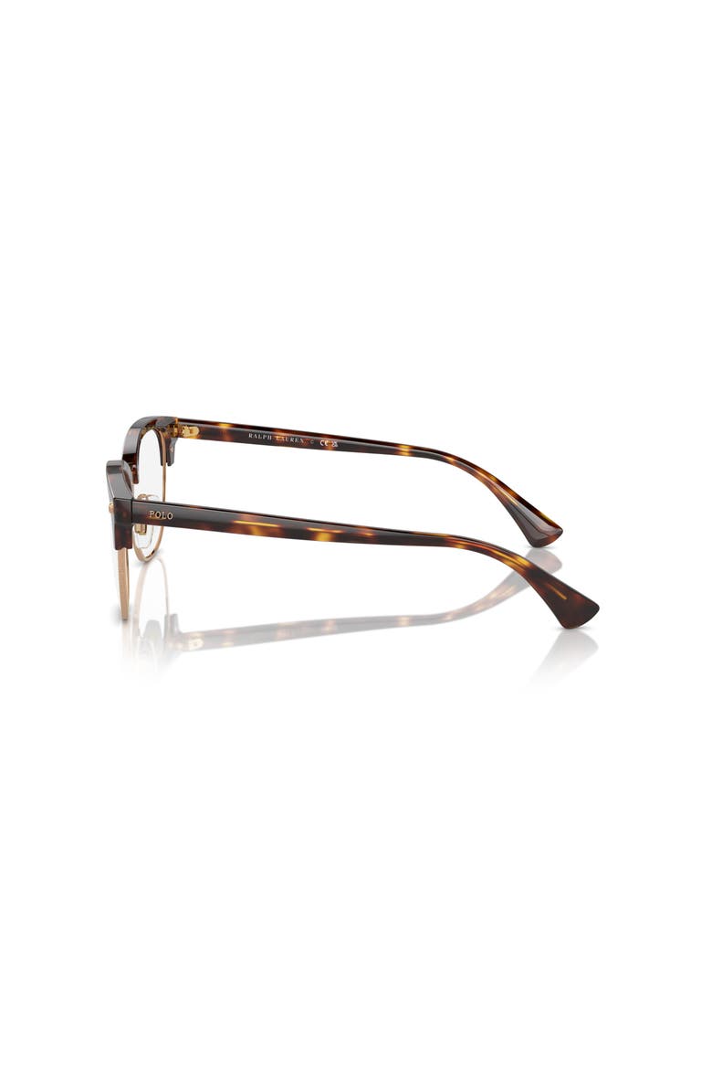 54mm Square optical glasses, Alternate, color, Tortoise