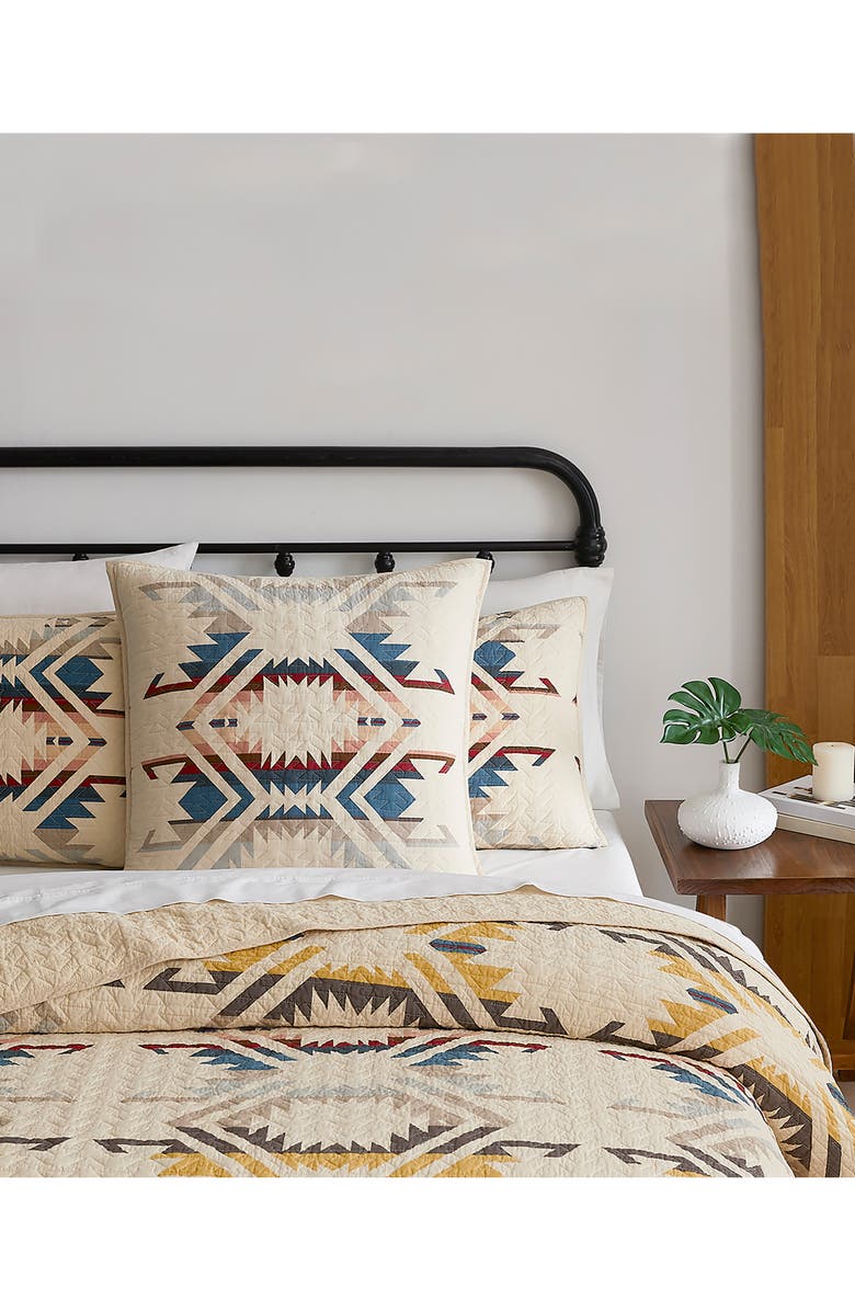 Pendleton White Sands Euro Pillow, Alternate, color, 