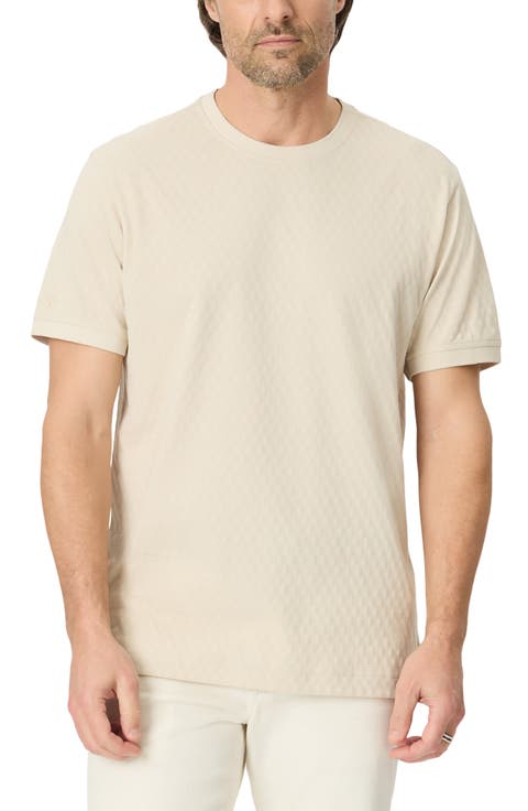 Rowsley Diamond Stitch Cotton T-Shirt