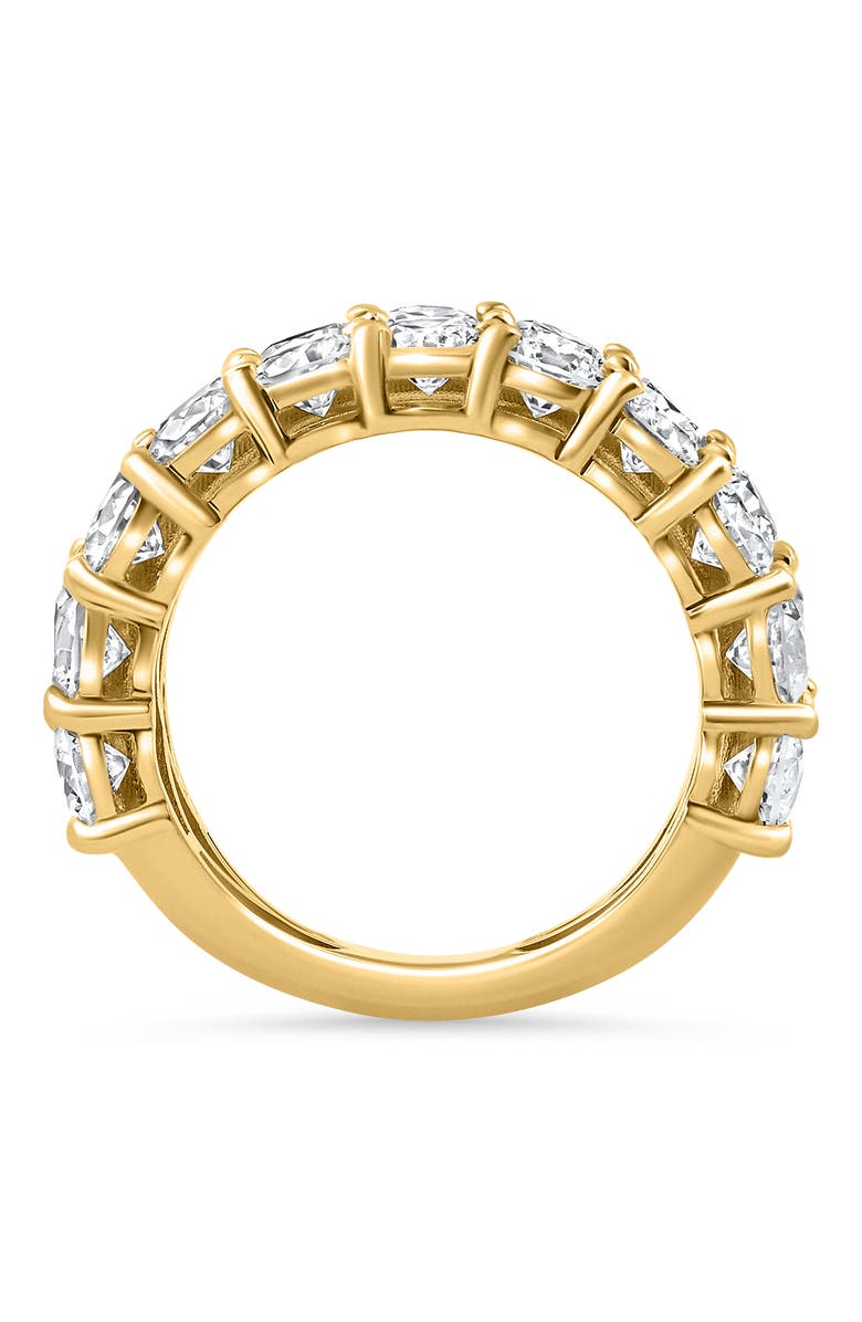 Bliss Diamond 7.50Ct Wide Diamond Ring Stackable Anniversary Ring Gold Lab Grown, Alternate, color, 10K Yellow Gold