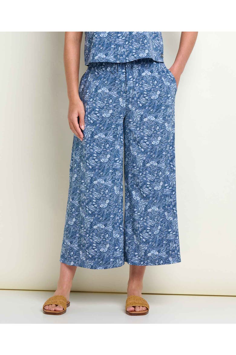 Sunkissed Wide Leg Crop Pant, Main, color, Canal Print
