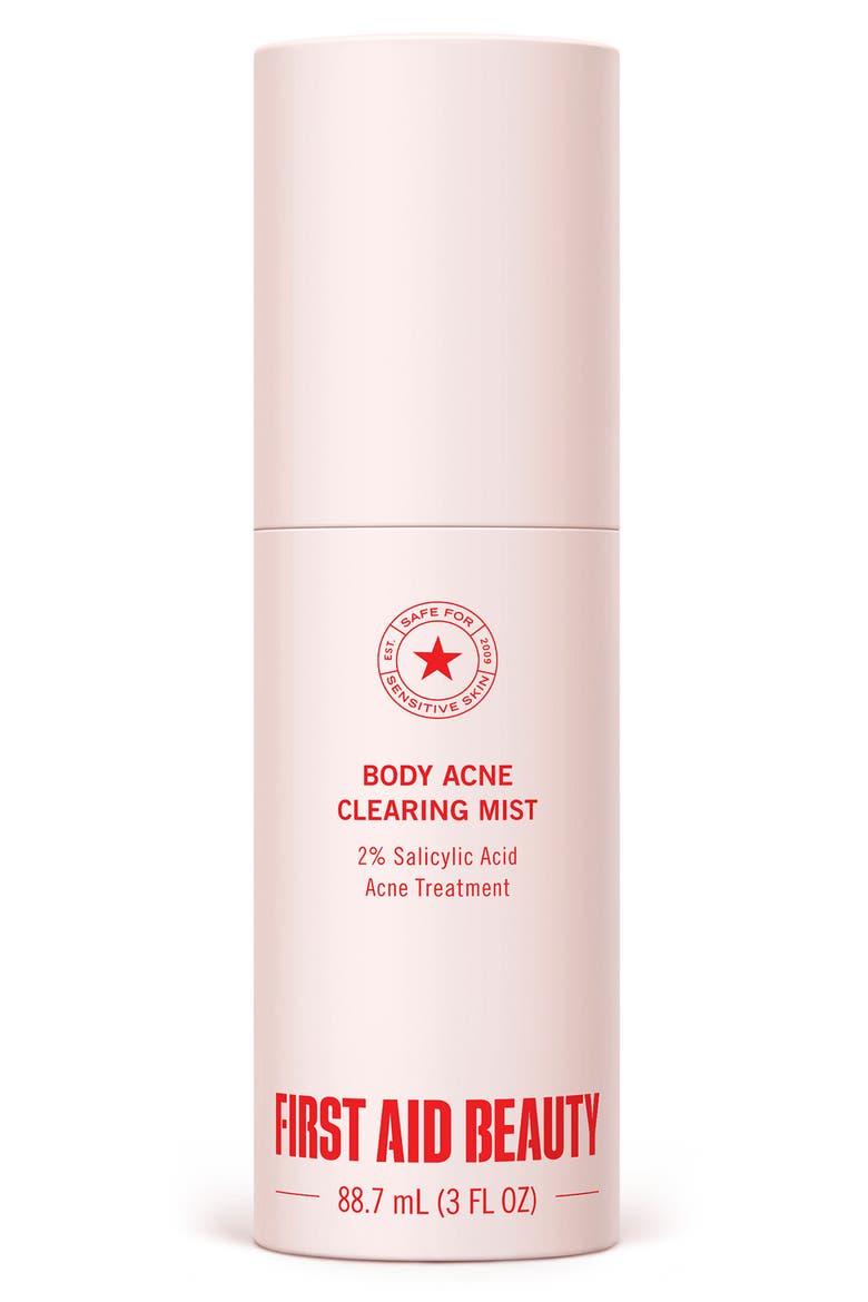 Body Acne Clearing Mist with 2% Salicylic Acid, Main, color, NO COLOR