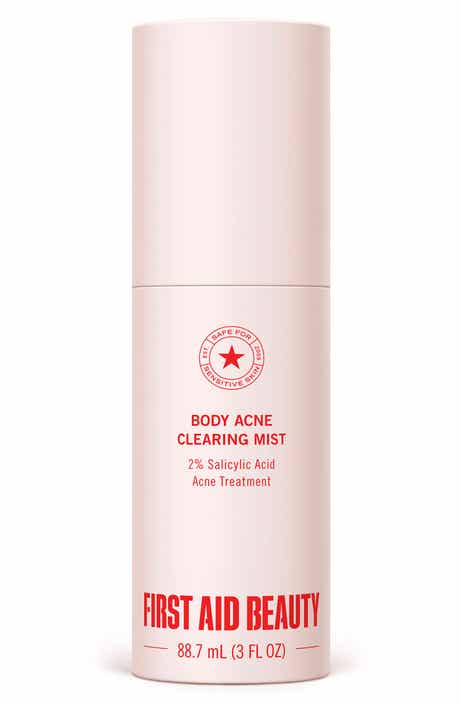 First Aid Beauty Body Acne Clearing Mist with 2% Salicylic Acid