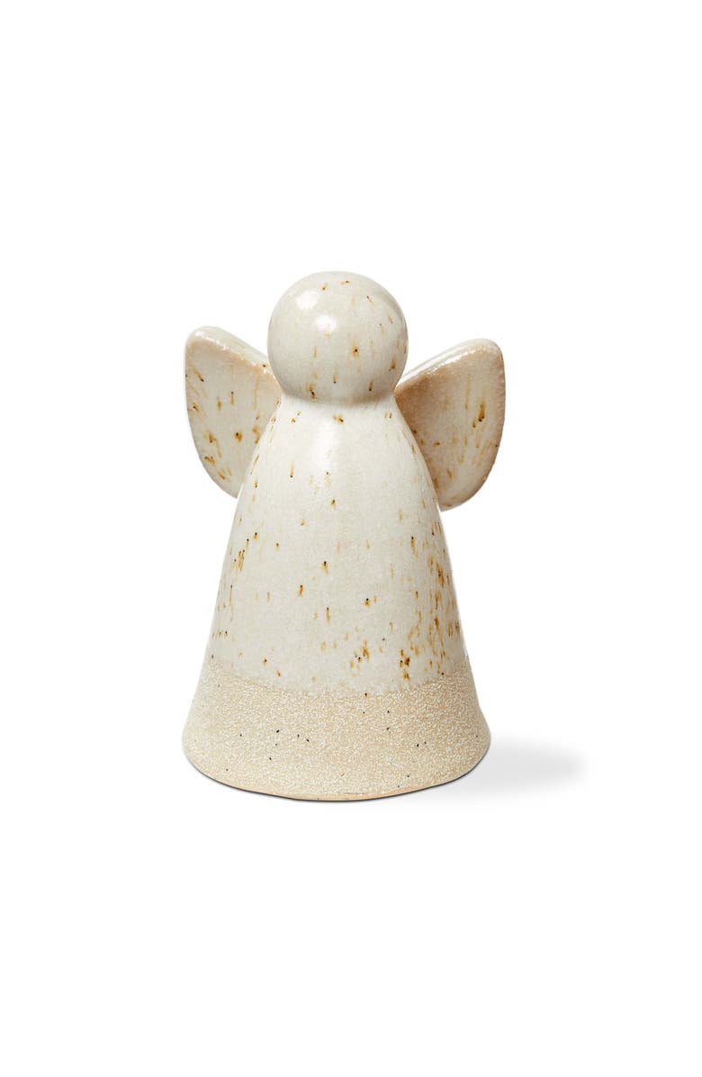 tag Ceramic Angel Figurine - White Holiday Decor for All Seasons, Main, color, White