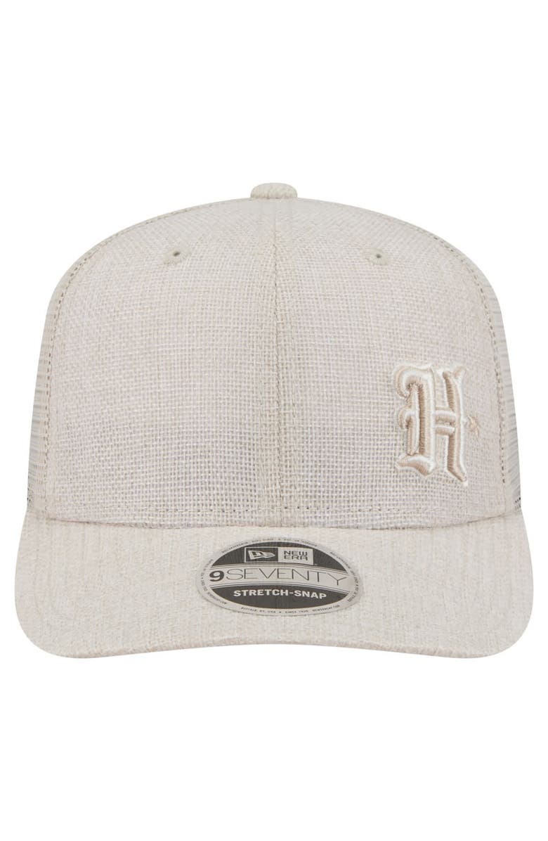 New Era Men's New Era Natural Houston Texans Flawless 9SEVENTY Stretch-Snap Hat, Alternate, color, 