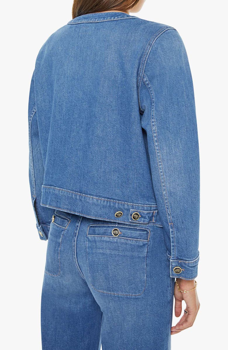 MOTHER The Stashed Picky Denim Jacket, Alternate, color, Whisk Me Away