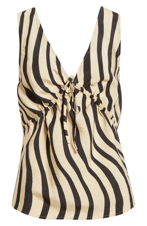 Nation Ltd Bisbe Swirl Print Tank In Blue