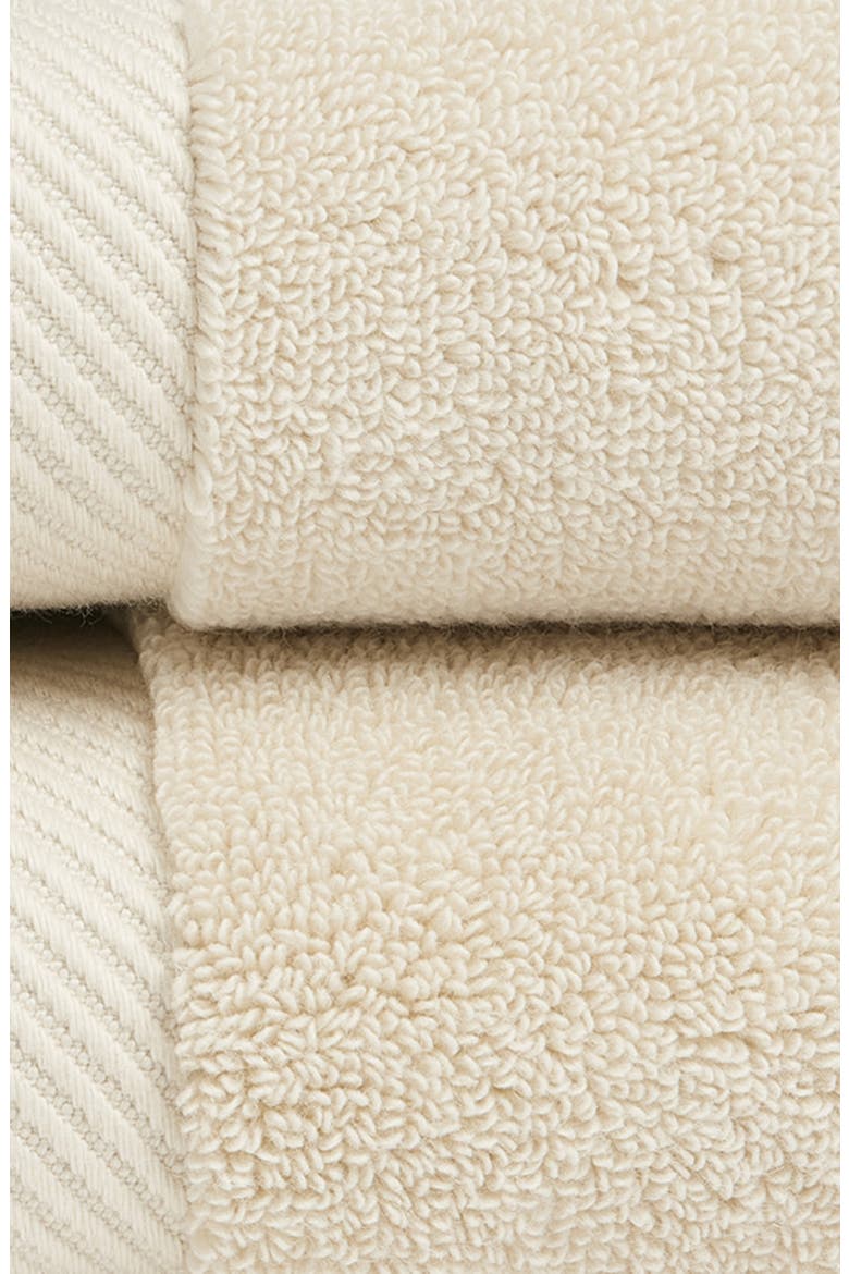 Set of Two Organic Hydrocotton Hand Towels, Alternate, color, BEIGE OATMEAL
