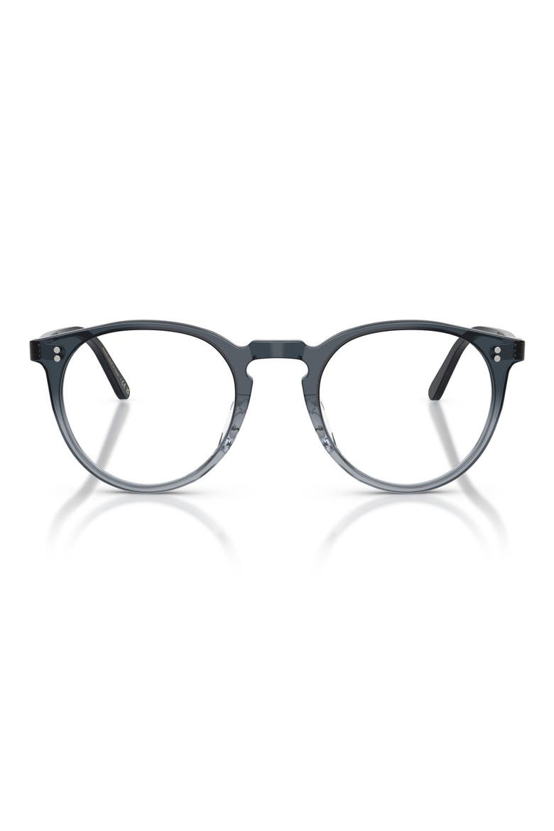 O'Malley 47mm Round Optical Glasses, Main, color, TWILIGHT GRADIENT/ DEMO LENS